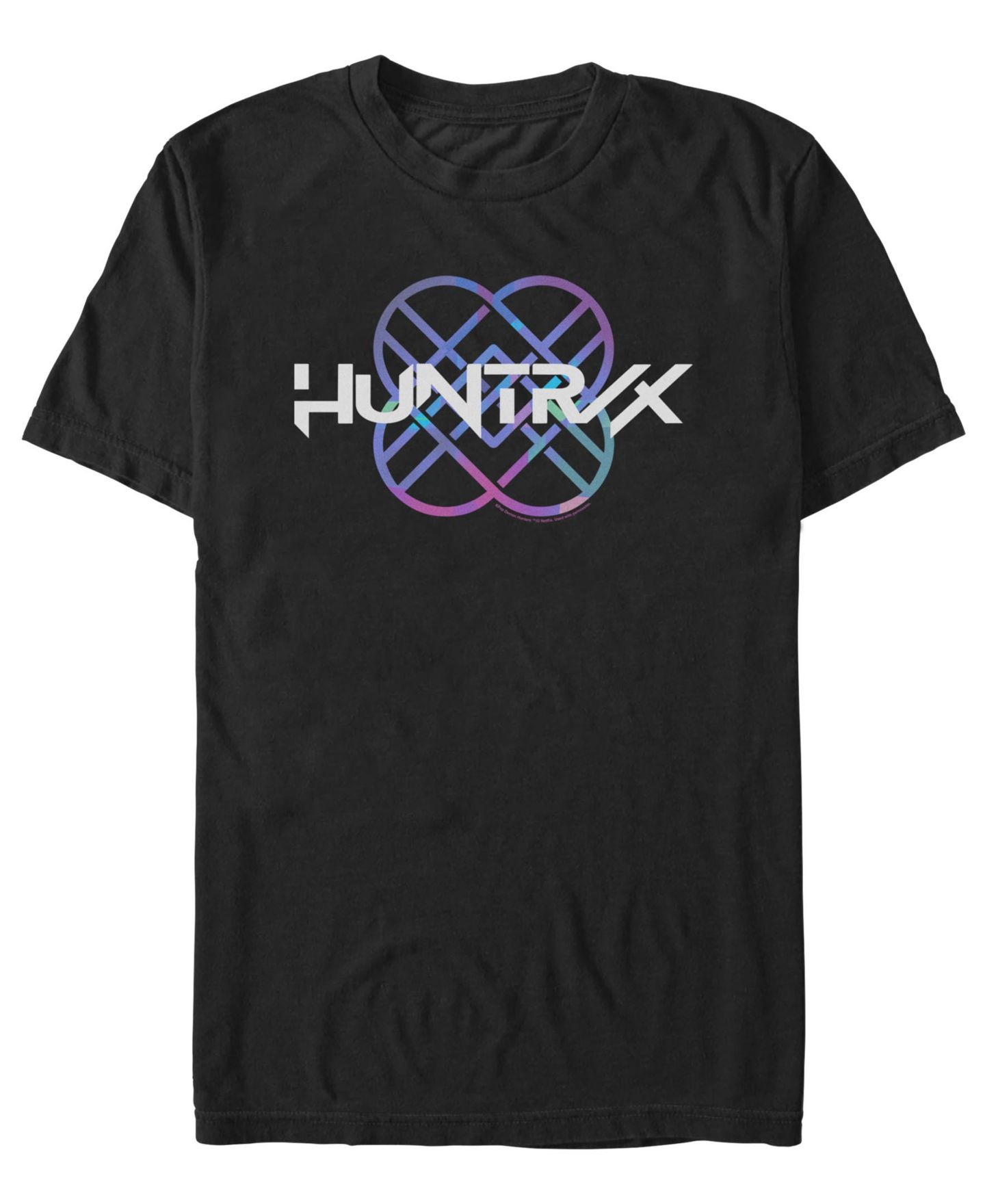 Мужская футболка Fifth Sun K-Pop Demon Hunters Huntrix Logo, цвет: Чёрный — фото 1