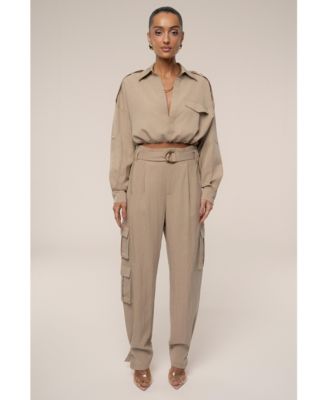 Women's Boundless Belted Cargo Pants