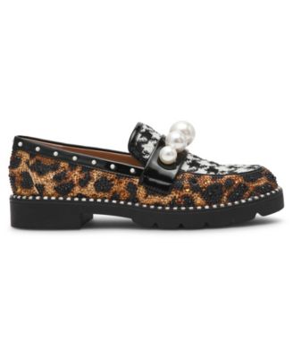 Women's Harloe Embellished Low Heel Loafers