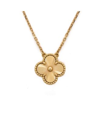 Vintage Alhambra Pendant Necklace