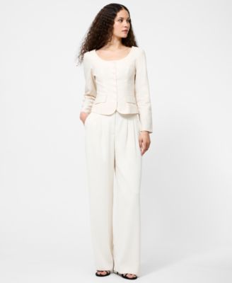 Women's Long Sleeve Poplin Top