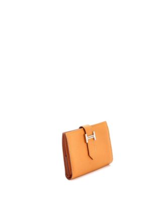 Pre-Owned HERMÉS Pre-Owned HERMES Compact Bearn Coin Wallet