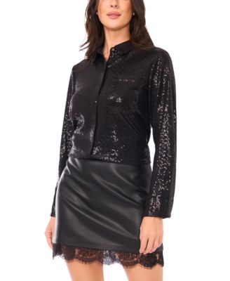 Vince Camuto - Women's Long Sleeve Top