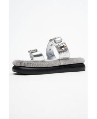 Evans Jeweled Platform Sandal (Women)