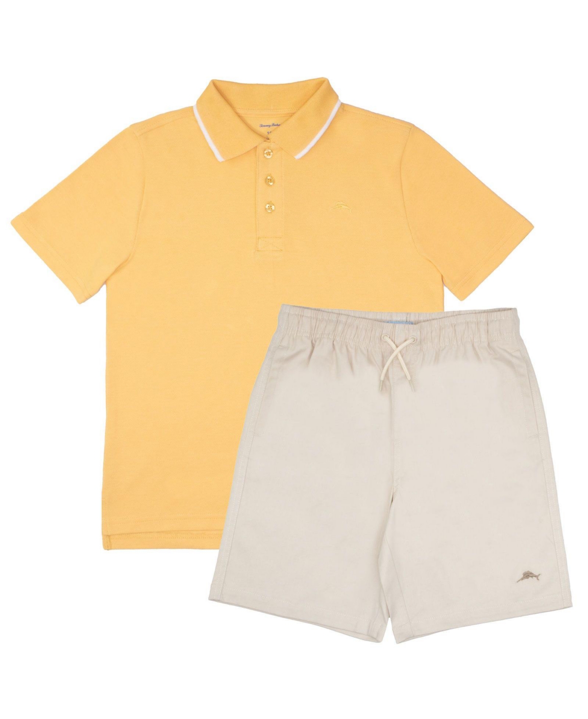Tommy Bahama Boys Short Sleeve Polo Shirt and Short Set
