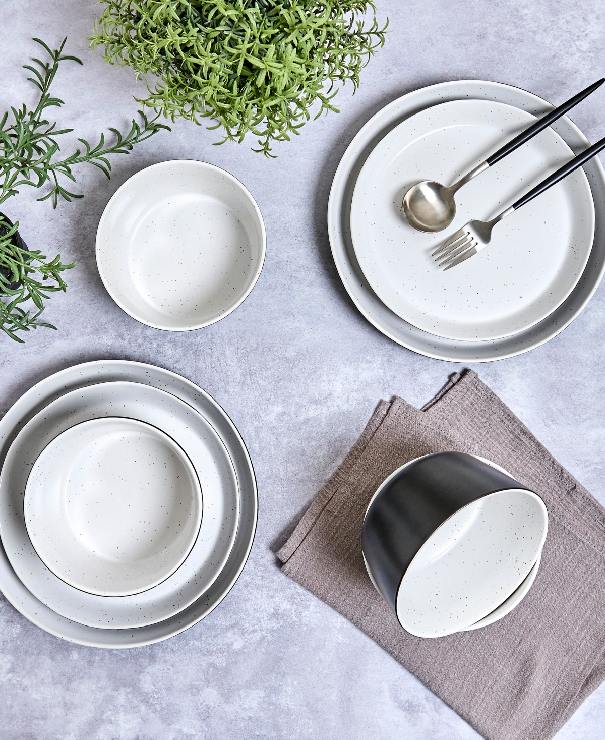 Sango Stockholm 12-Pc. Dinnerware Set, Service for 4