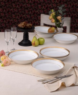 Crestwood 4-Pc. Coupe Dinner Bowl Set, Service For 4