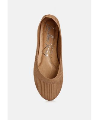 Womens Ammie Solid Casual Ballet Flats