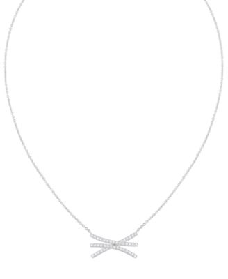Diamond Necklace (1/3 ct. t.w.) in Sterling Silver