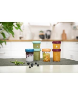Babybowls Glass 8oz (x4) food storage set