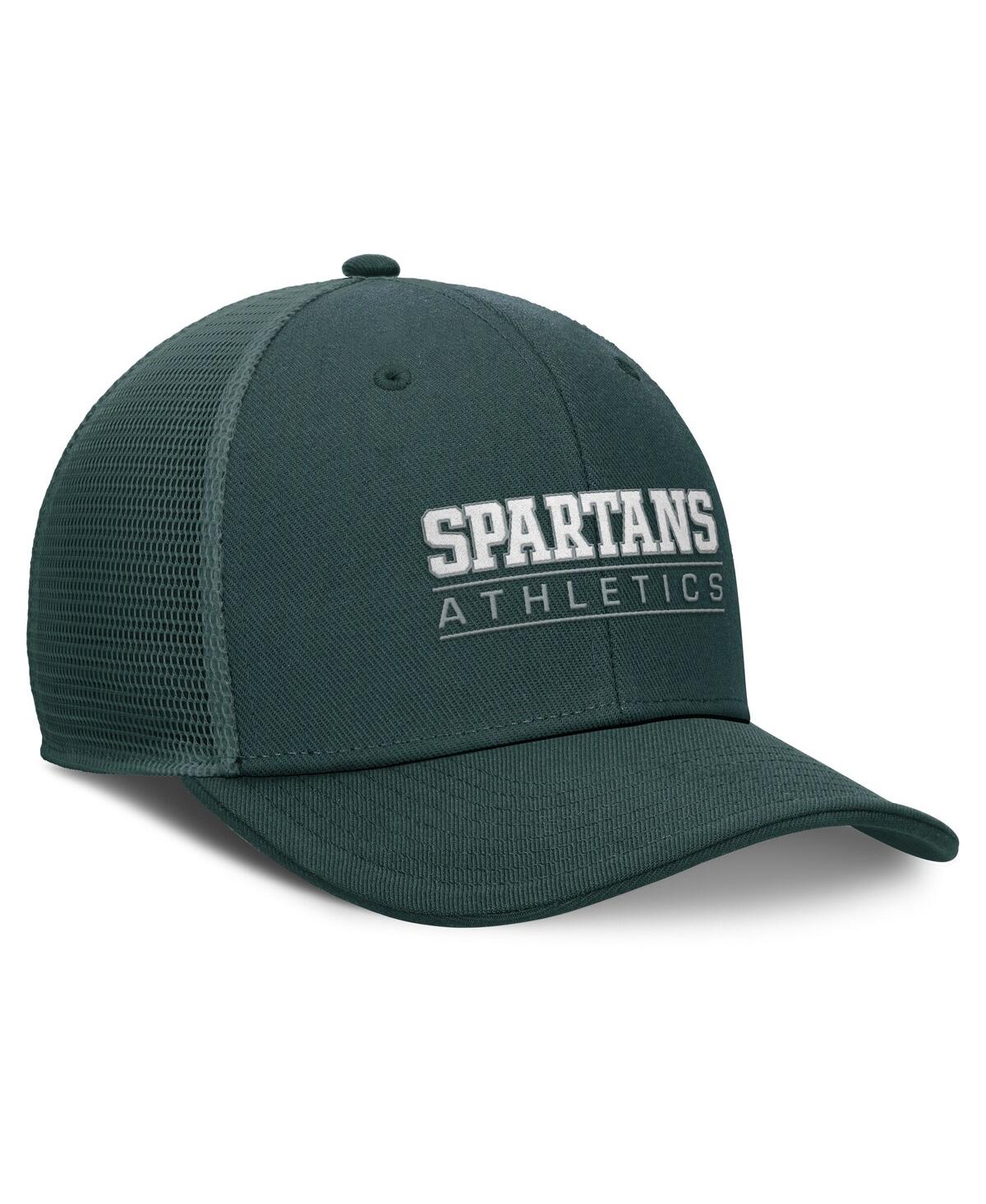 Nike Men's Green Michigan State Spartans Rise Adjustable Hat In Green