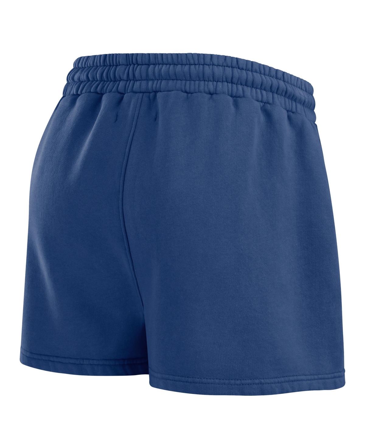 Wear By Erin Andrews Women's 2-piece Blue Tampa Bay Lightning Washed Fleece Sweatshirt And Shorts Lounge Set In Blue