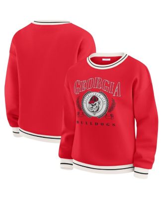 WEAR by Erin Andrews - Women'sRed Georgia Bulldogs Seal Sweatshirt