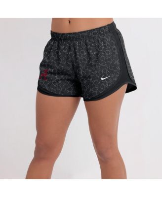 Nike - Women'sBlack Alabama Crimson Tide Tempo Pattern Dri-FIT Shorts
