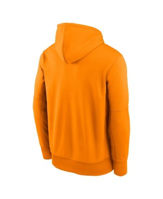 Men's Tennessee Orange Tennessee Volunteers Team Stacked Performance Pullover Hoodie