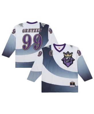 Men's Wayne Gretzky White Los Angeles Kings 1995-96 Power Play Jersey