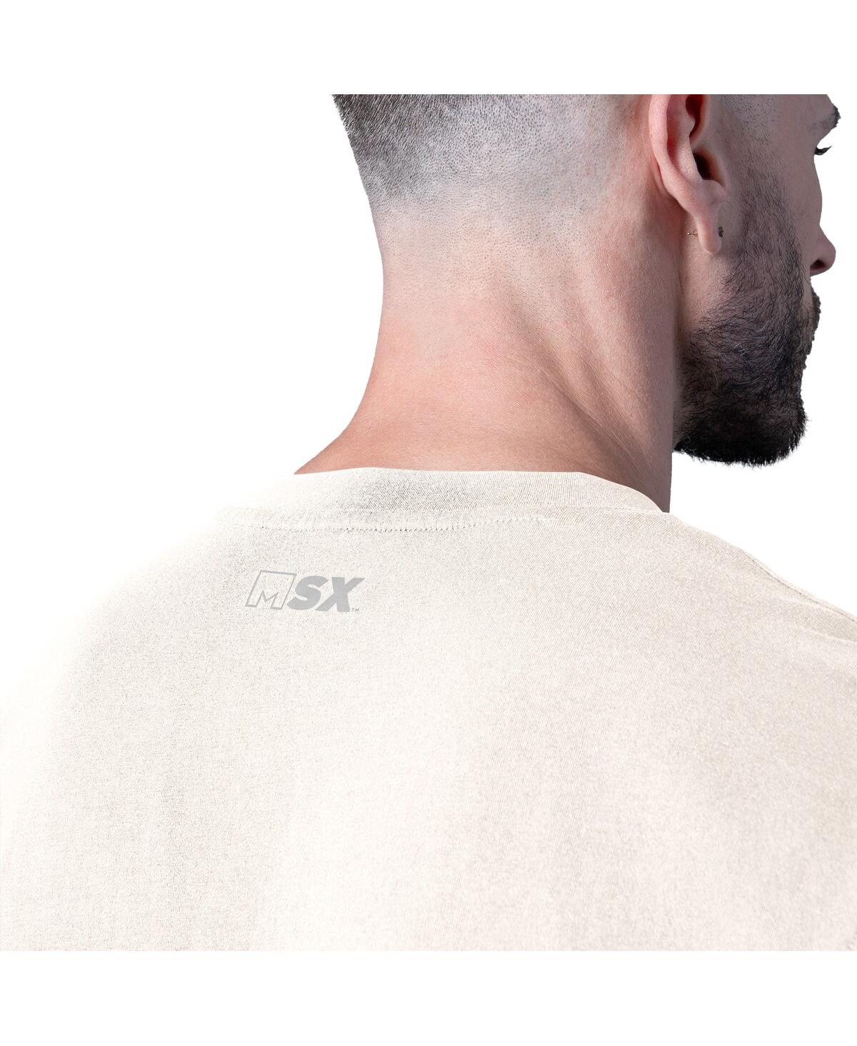 Msx by Michael Strahan Men's White Detroit Lions Whiteout T-Shirt