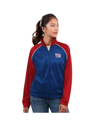 G-III 4Her by Carl Banks - Women's Royal New York Giants Replay Full-Zip Track Jacket
