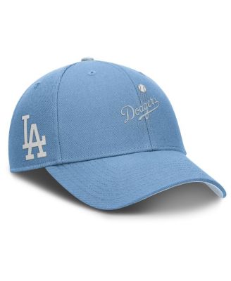 Nike - Men's Light Blue Los Angeles Dodgers Rise Dri-Fit Adjustable Hat