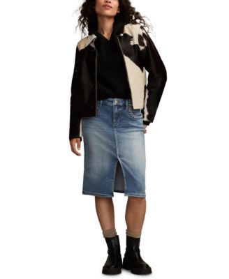 Women's Legend Denim Midi Skirt