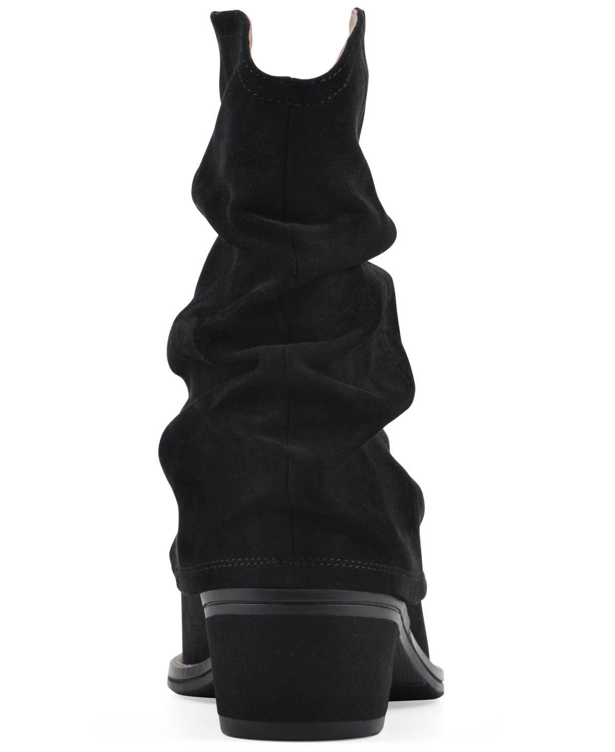 White Mountain Women's Alden Mid Calf Western Booties In Black