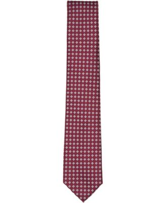 Men's Ascot Neat Pattern Tie, Macy's Exclusive