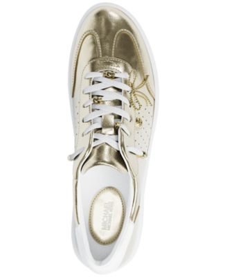 Scotty Leather Lace-up Sneakers with Charms
