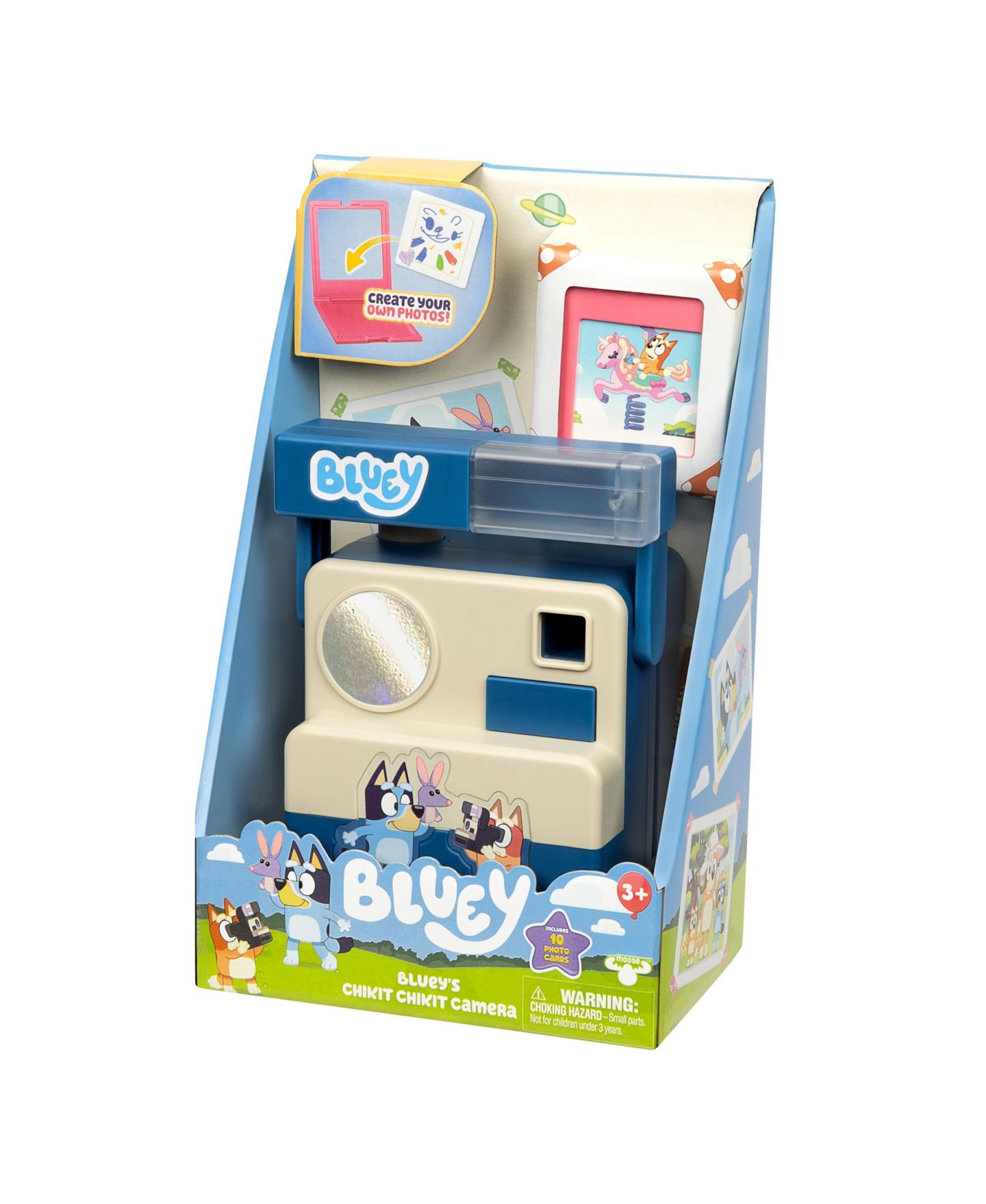 Детский игровой набор Bluey Chikit Chikit Role Play Camera Playset, Ages 3+ — фото 11