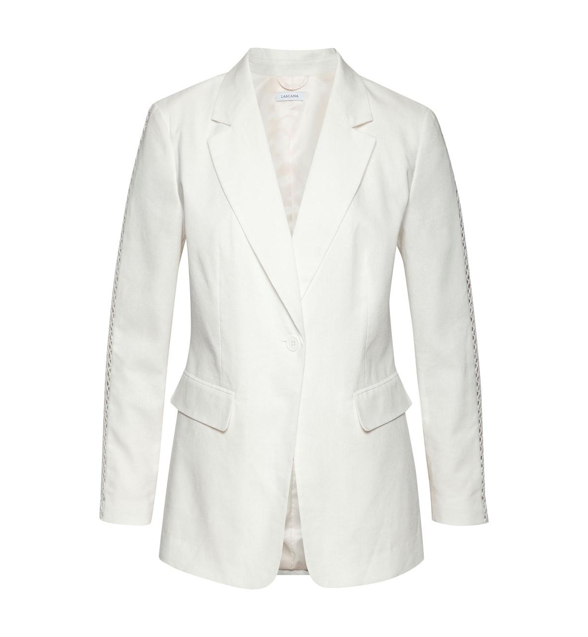 Lascana Women's Crochet Detail Blazer