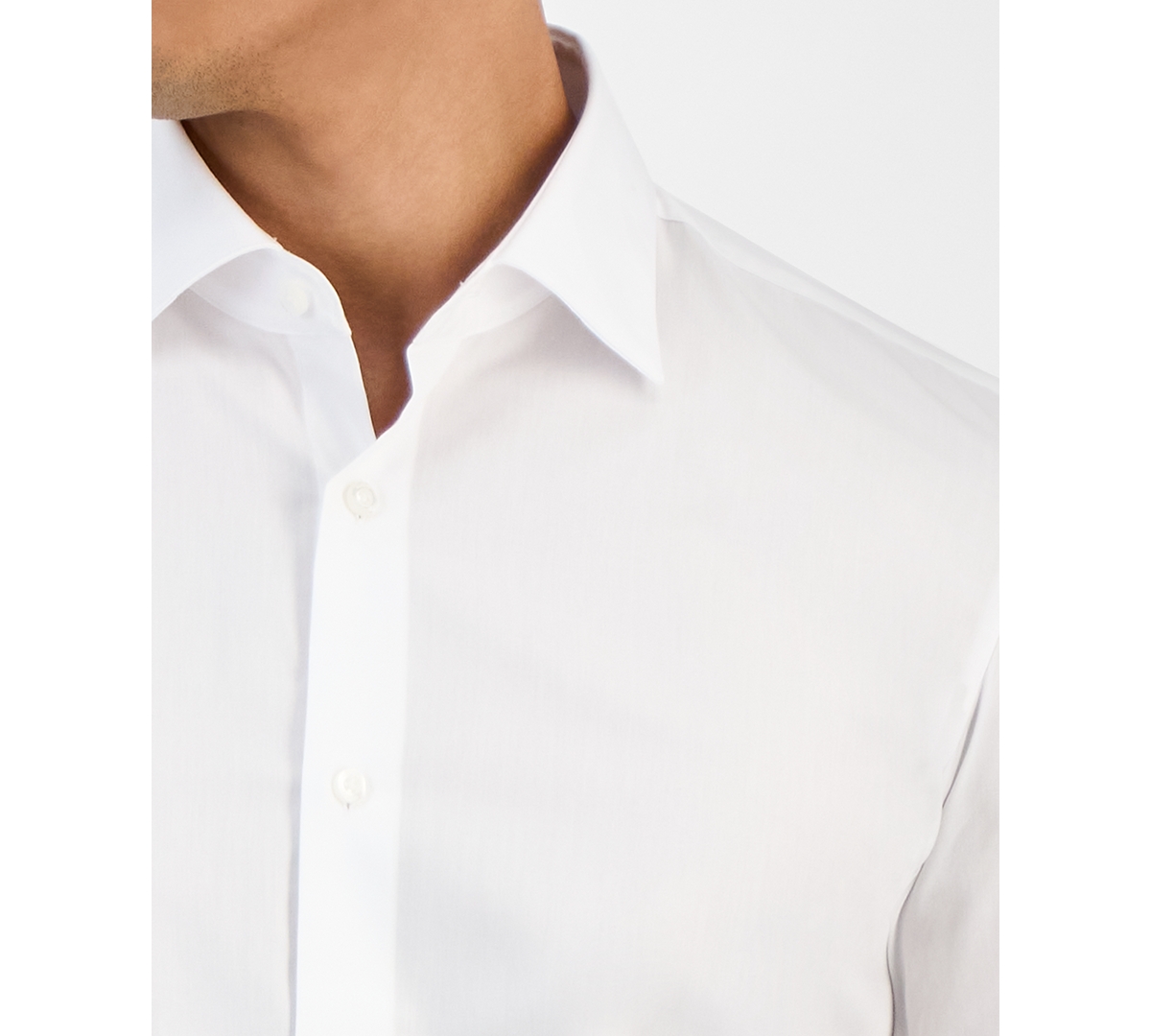 Hugo Boss Men's Valerio Long Sleeve Button-front Geo Print Shirt In White