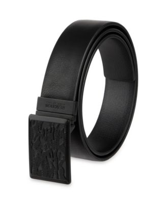 Men's Reversible Compression Plaque Buckle Belt