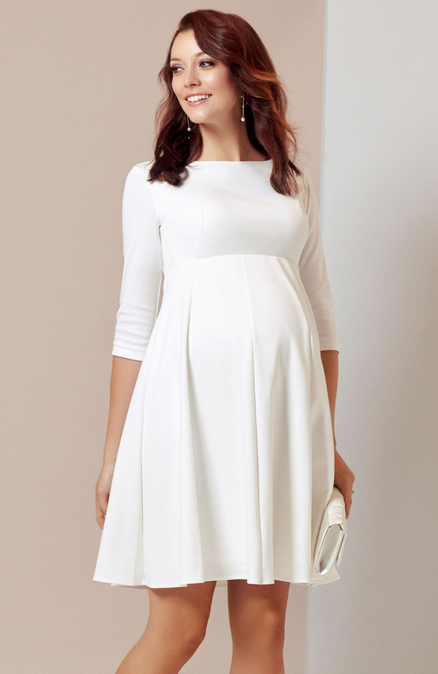 Tiffany Rose Maternity Женское платье для беременных Tiffany Rose Sienna, цвет: Кремовый — фото 5