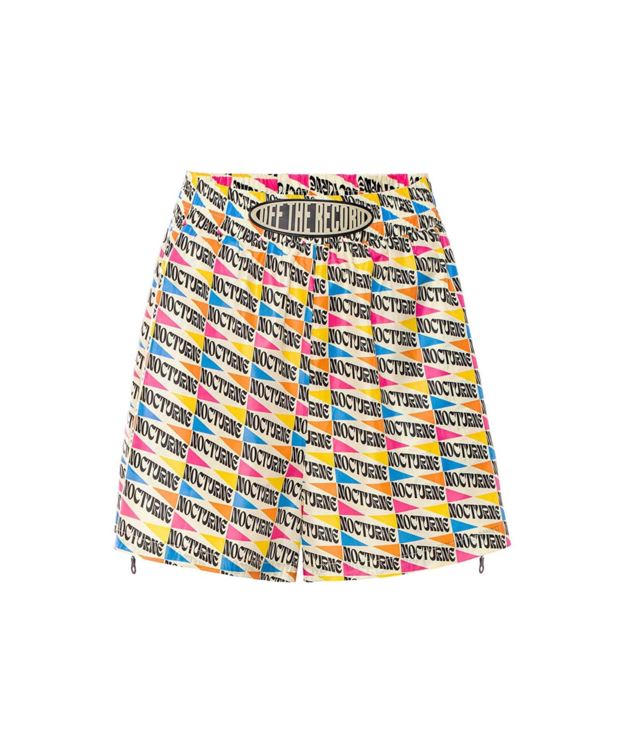 Nocturne Women's Zipper Detailed Patterned Mini Shorts
