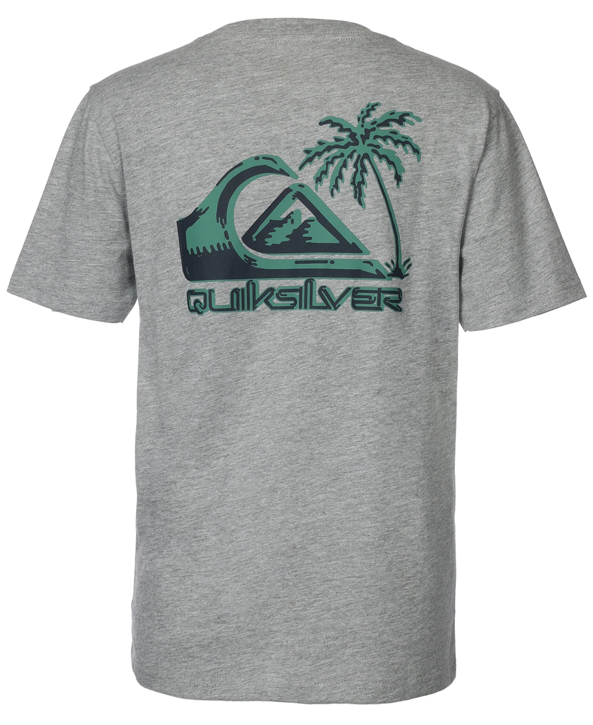 Quiksilver Boys 8-20 Crewneck Short Sleeve T-shirt In Gray