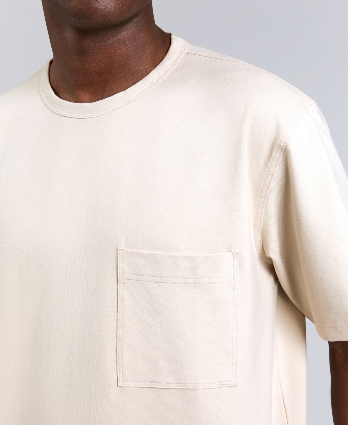 Kenneth Cole Men's Short Sleeve Oversized T-shirt In White