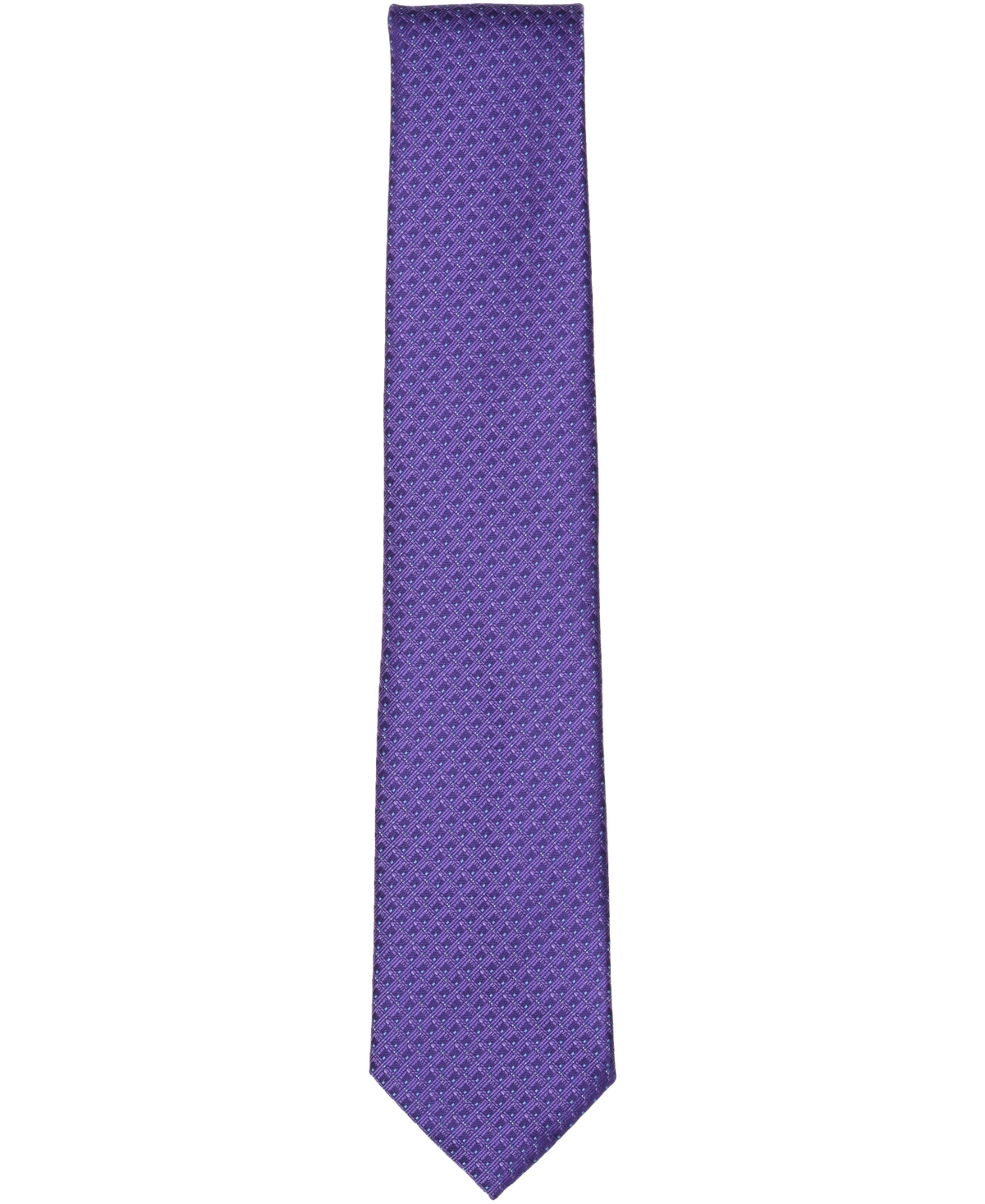 Perry Ellis Portfolio Men's Davison Mini Neat Tie In Purple