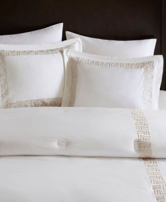 Nile Embroidery Oversized 4-Pc. Comforter Set, California King