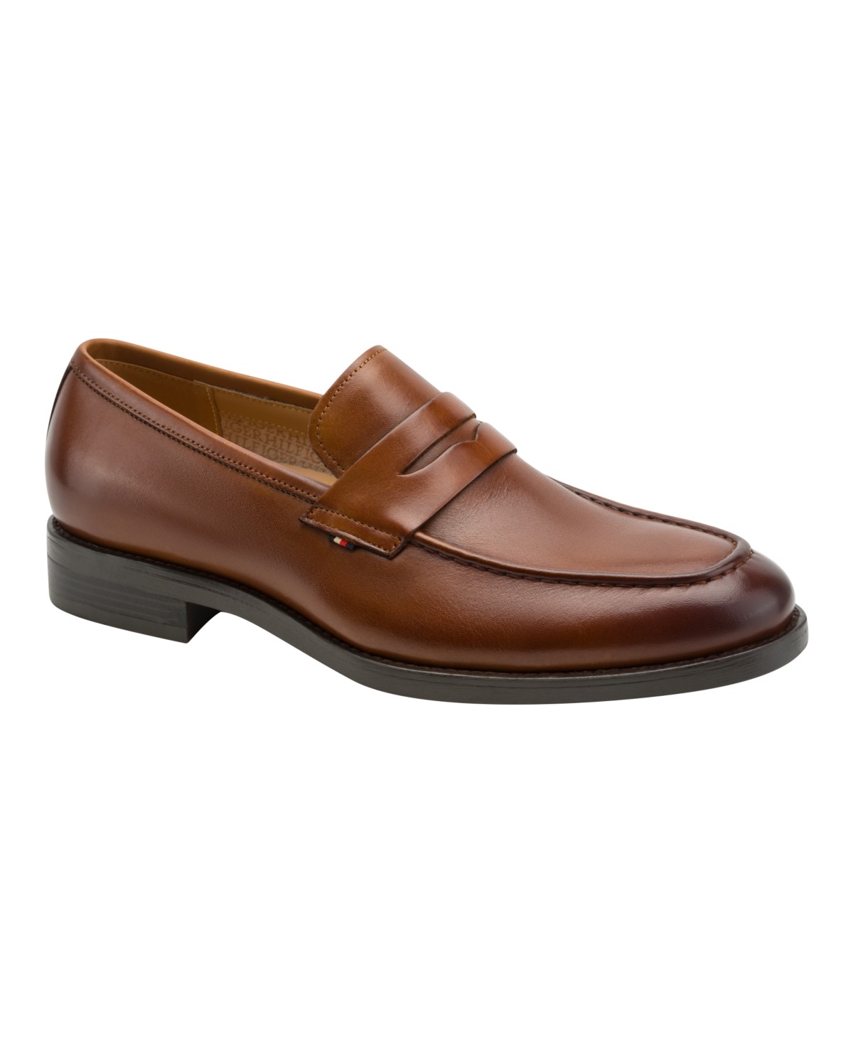 Мужские Tommy Hilfiger Men's Covel Leather Penny Dress Loafers — фото 1