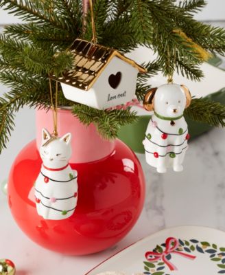 Kate Spade Be Jolly Dog Ornament