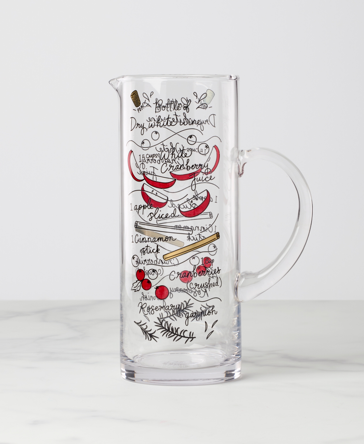 Kate Spade Make Merry Pitcher In Multi