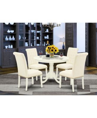 Dining Room Set Linen White