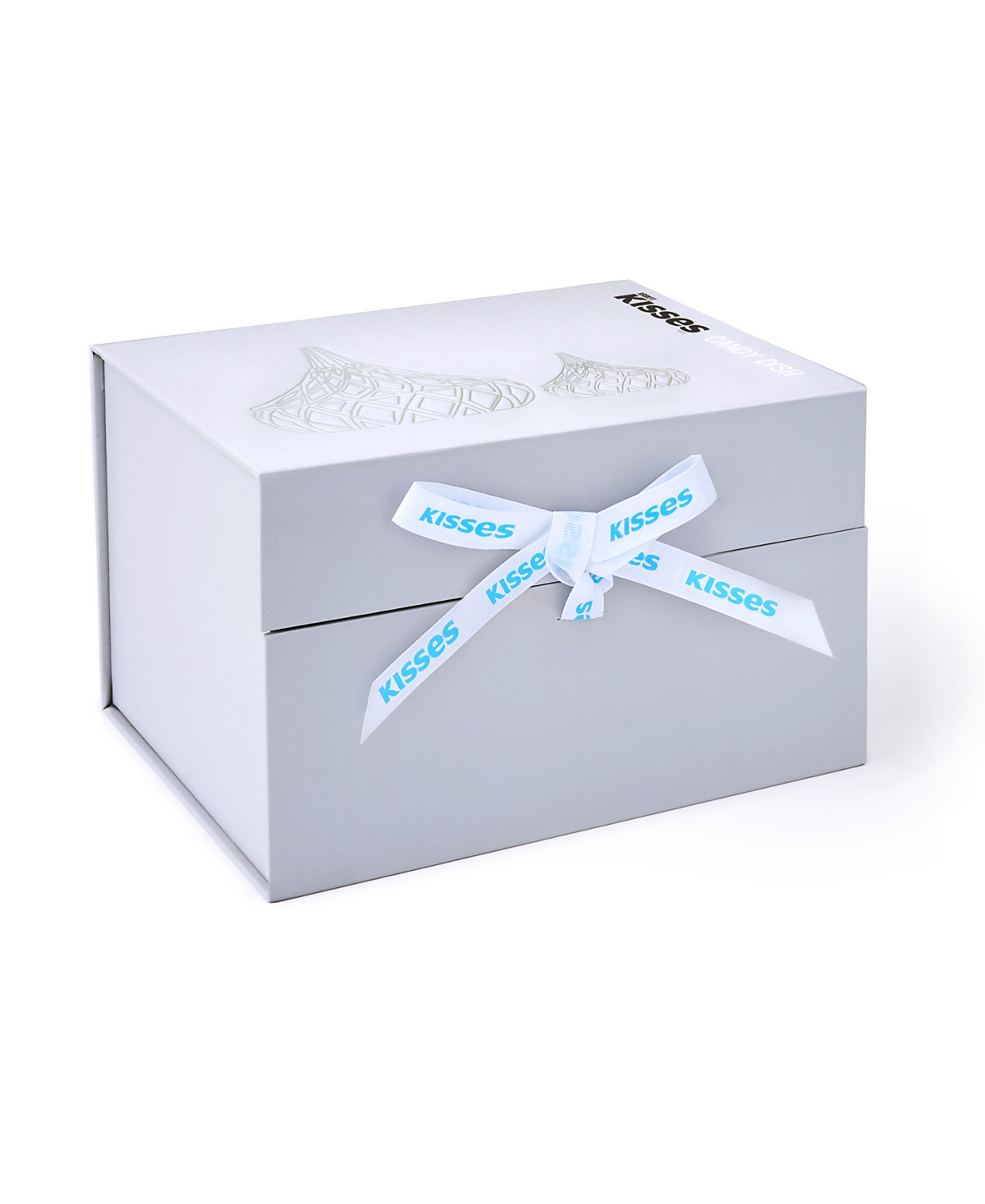 Godinger Hershey's Kisses Electroplated Candy Dish, Set Of 2 In Silver