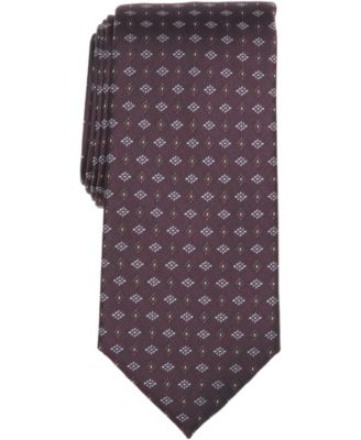 Men's Pindot Neat Pattern Tie