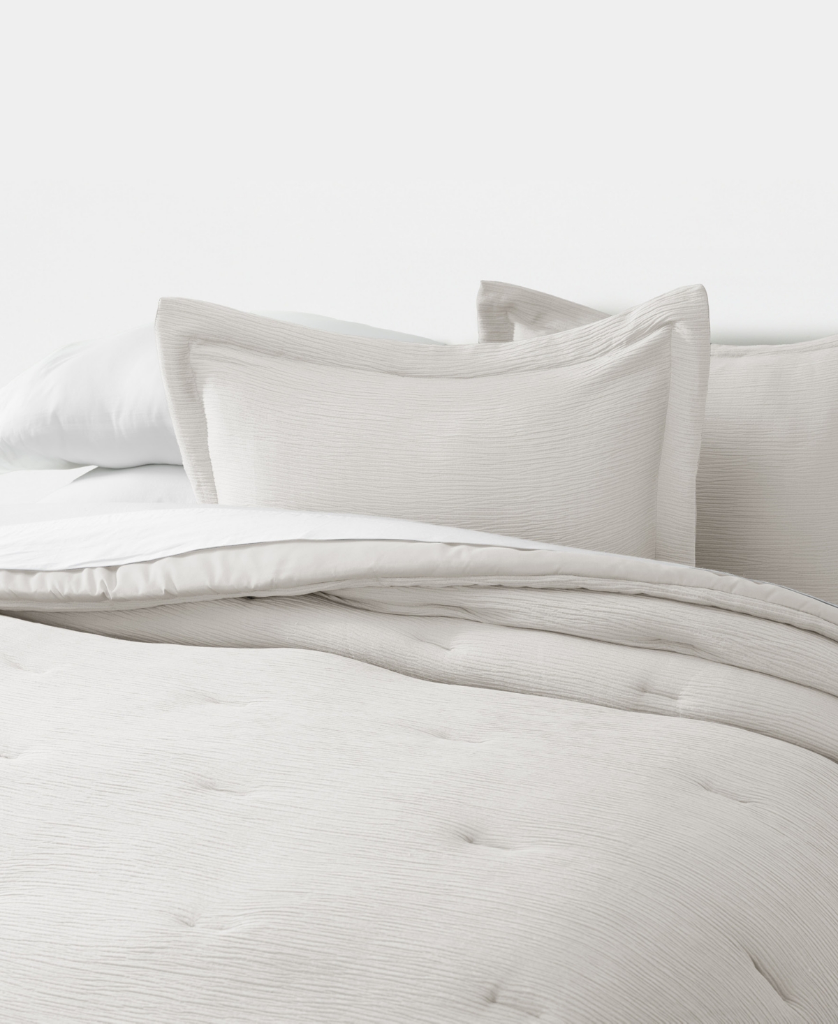 Ienjoy Home Cloud Weave Gauze 3-pc. Comforter Set, King/ California King In Sand