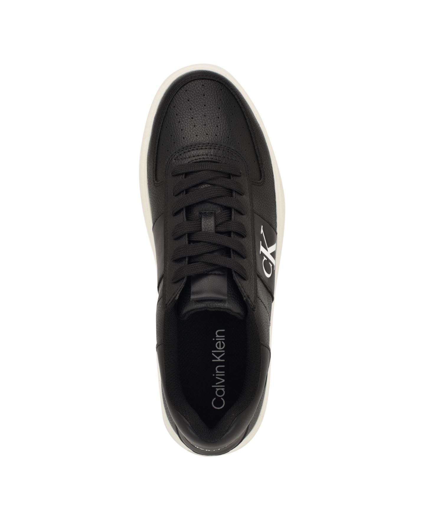 Мужские кроссовки Calvin Klein Gliano Round Toe Casual, цвет: Чёрный — фото 4