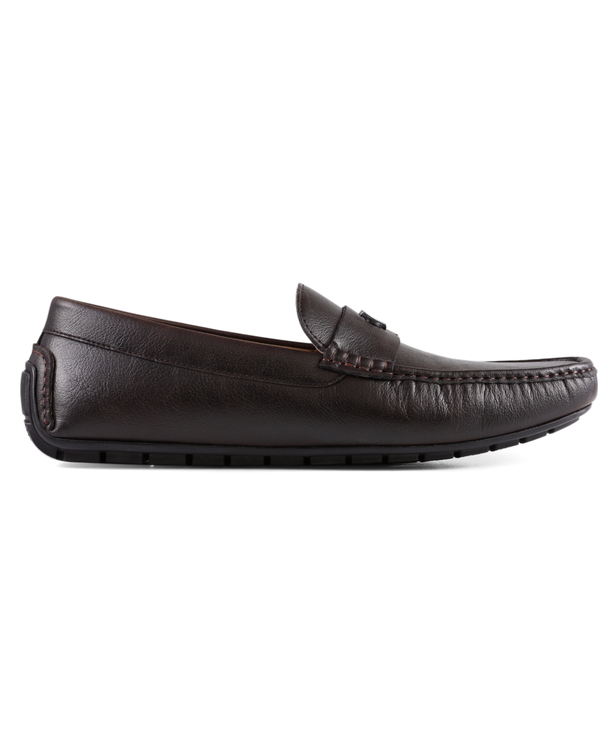 Calvin Klein Men's Follman Slip-on Casual Loafers In Brown