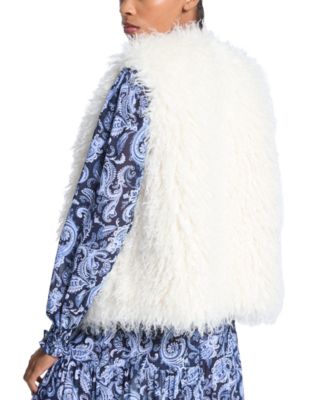 Women's Sleeveless Faux Fur Vest