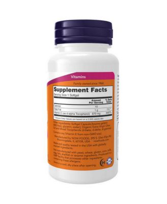 E-1000 - 100% Natural Mixed Tocopherols ,50 SOFTGELS