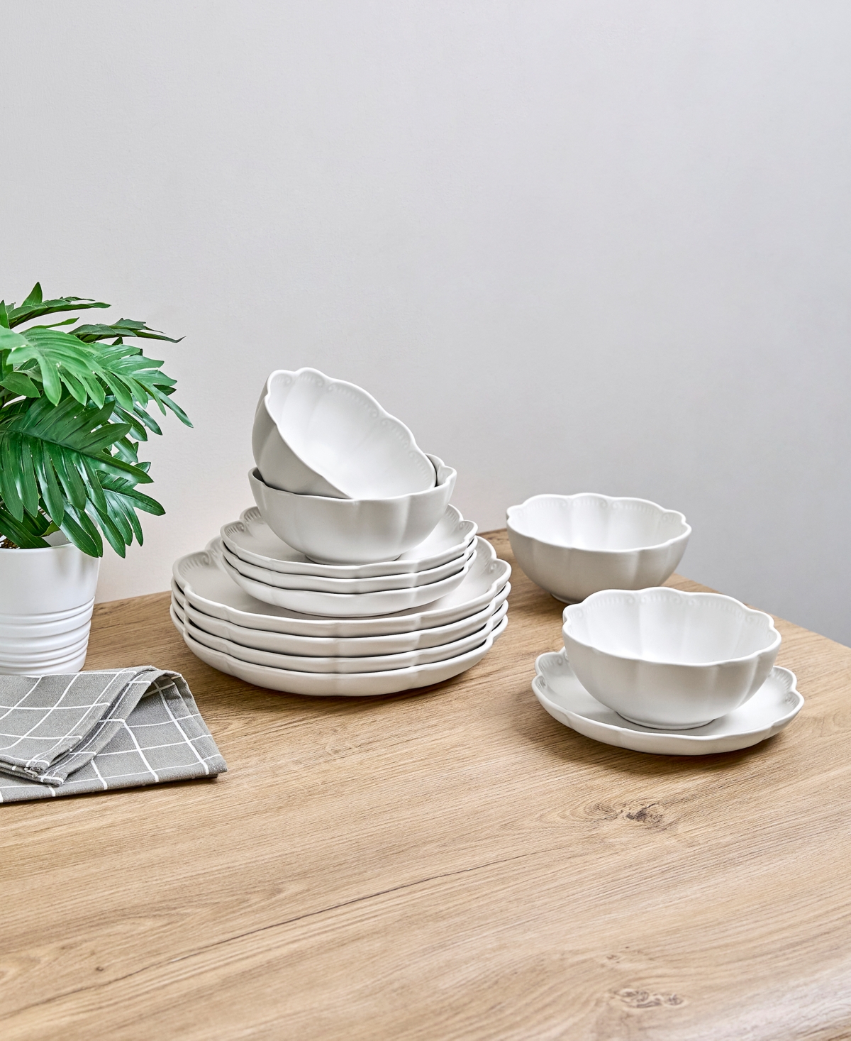 Sango Bethany 12-Pc. Dinnerware Set, Service for 4