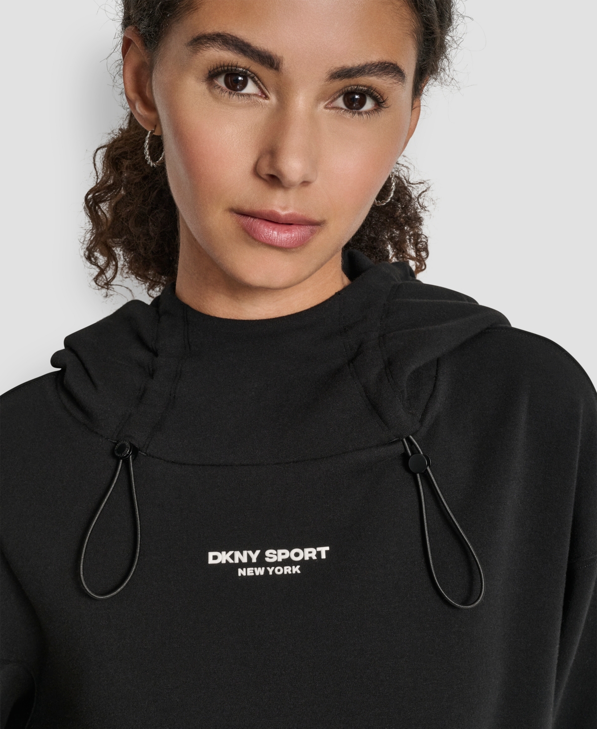 Dkny Women's Brooklyn Scuba Pull-On Hoodie